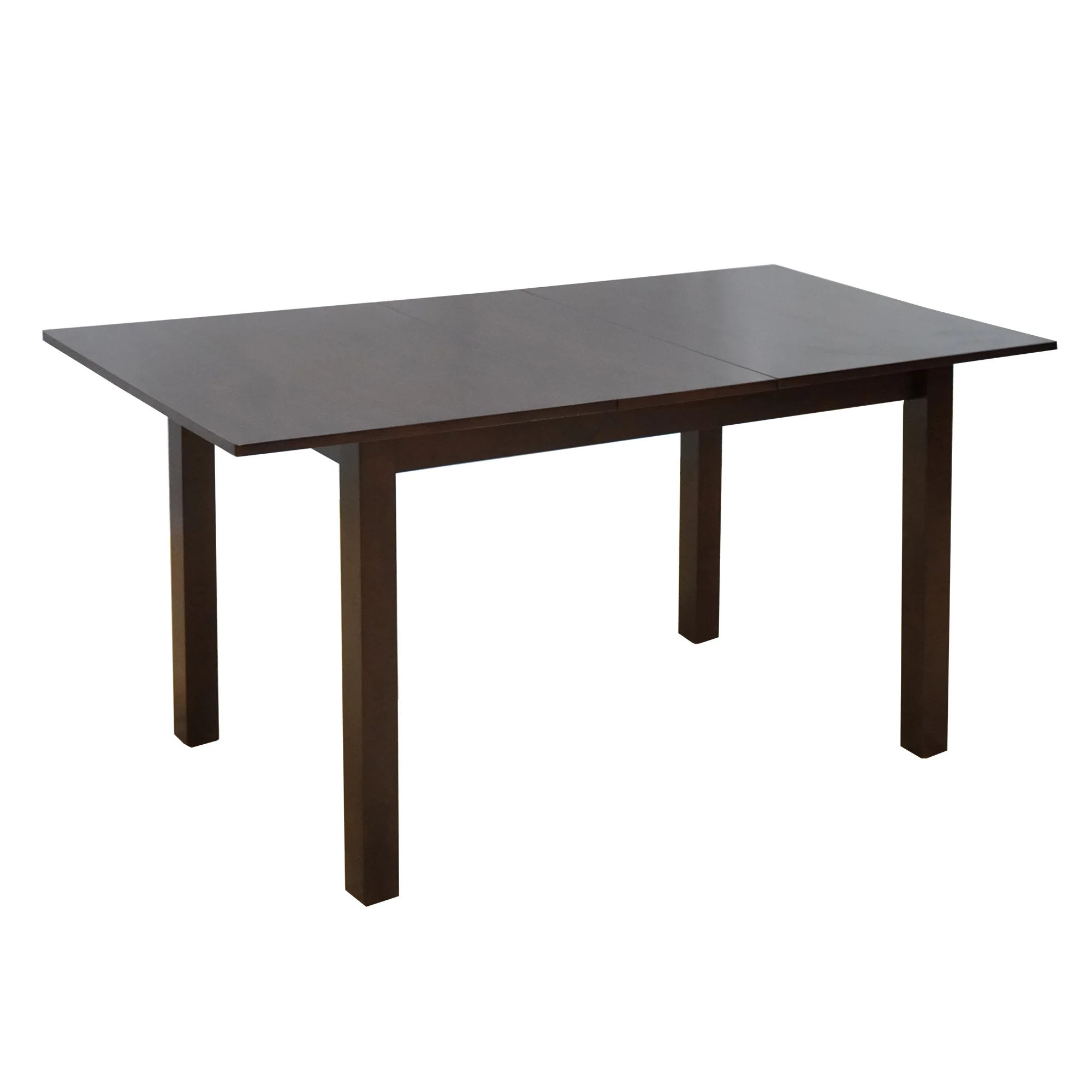 Resizing Dining Table Good Price Rubber Wood Modern Espresso Color 5 ...