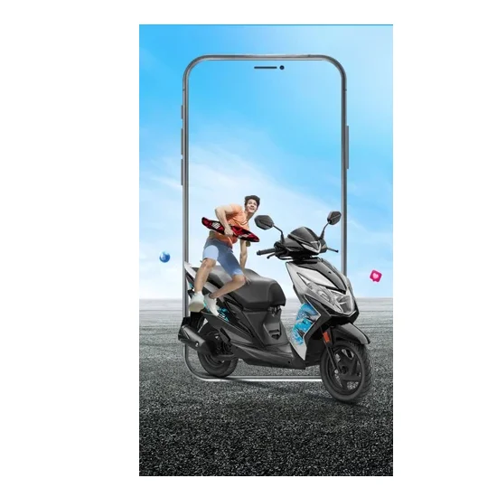 Honda Dio Model Sports Bike Scooter Air Cooled 110 Cc / 150 Cc Engine 2