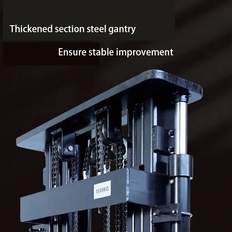 Hydraulic Battery Operated Stacker Hydraulic Stacker For Loading ...