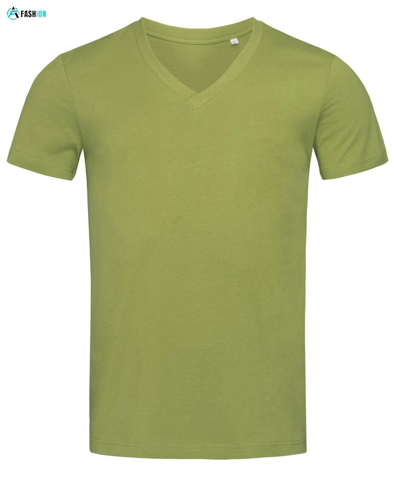 Wholesale 2024 New Design Best Quality Solid Color V- Neck T Shirt Men ...