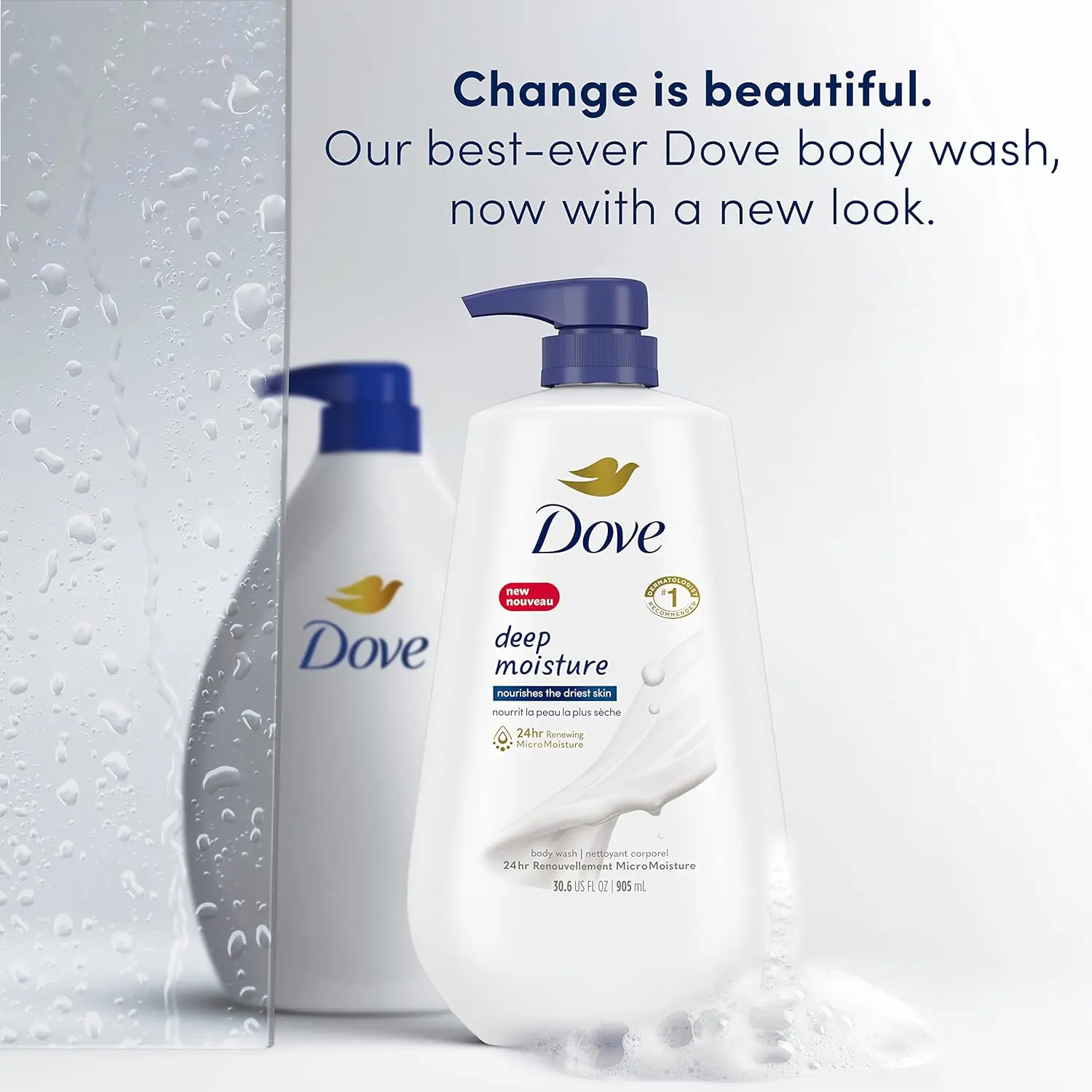 Wholesale Dove Body Wash With Pump Deep Moisture For Dry Skin