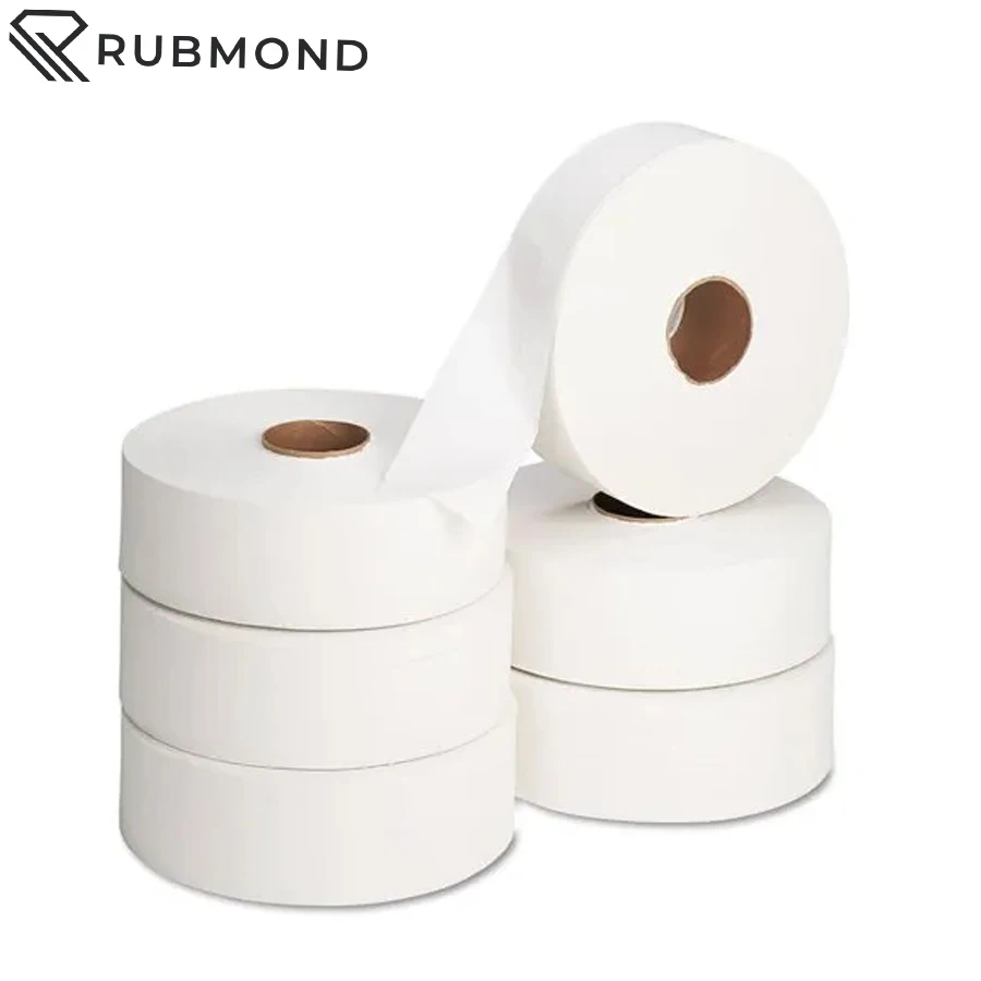 Customised Branded Virgin Wooden Pulp Glue Lamination Embossed Bathroom