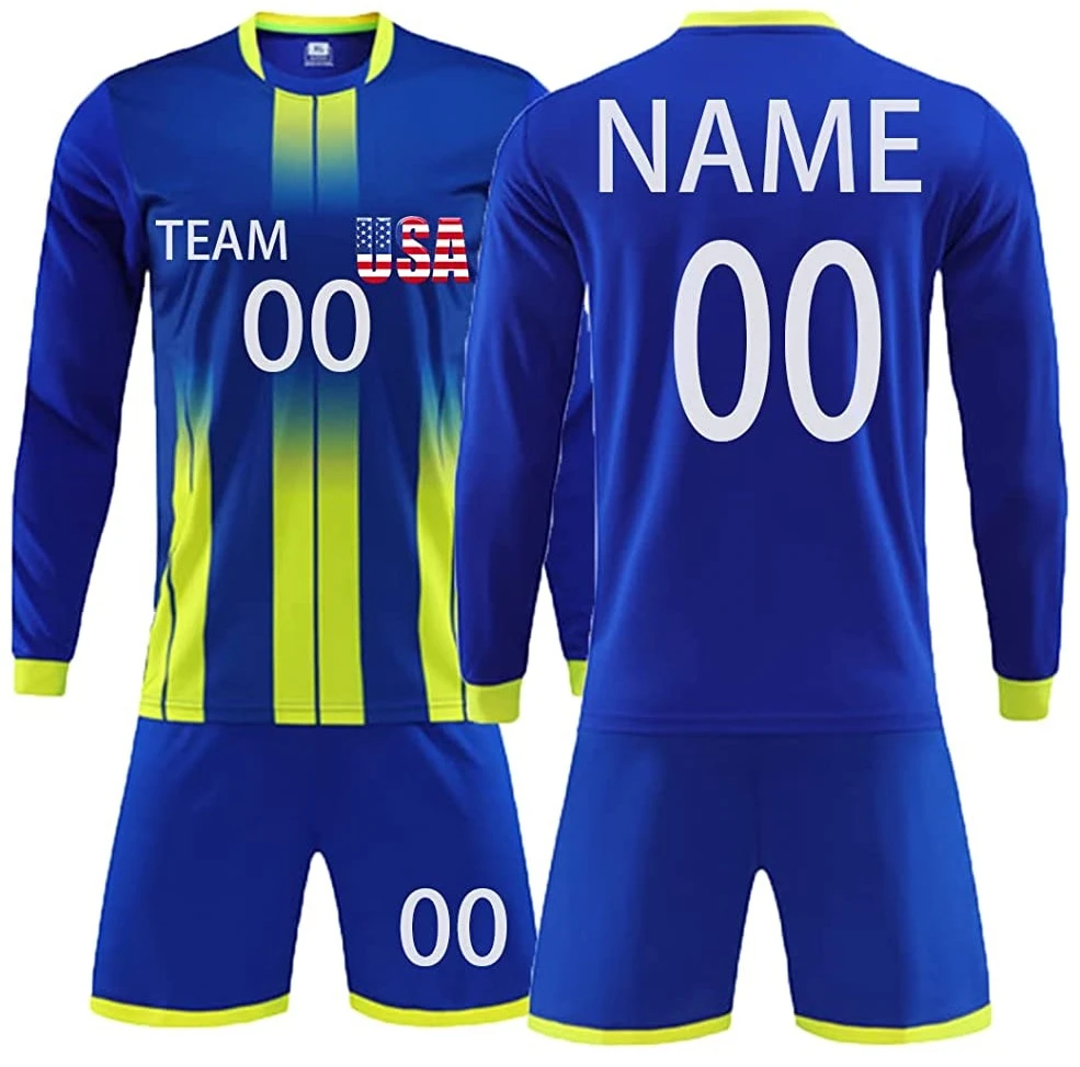 Custom Soccer Uniform Full Sublimation Printing Soccer Jerseys Club