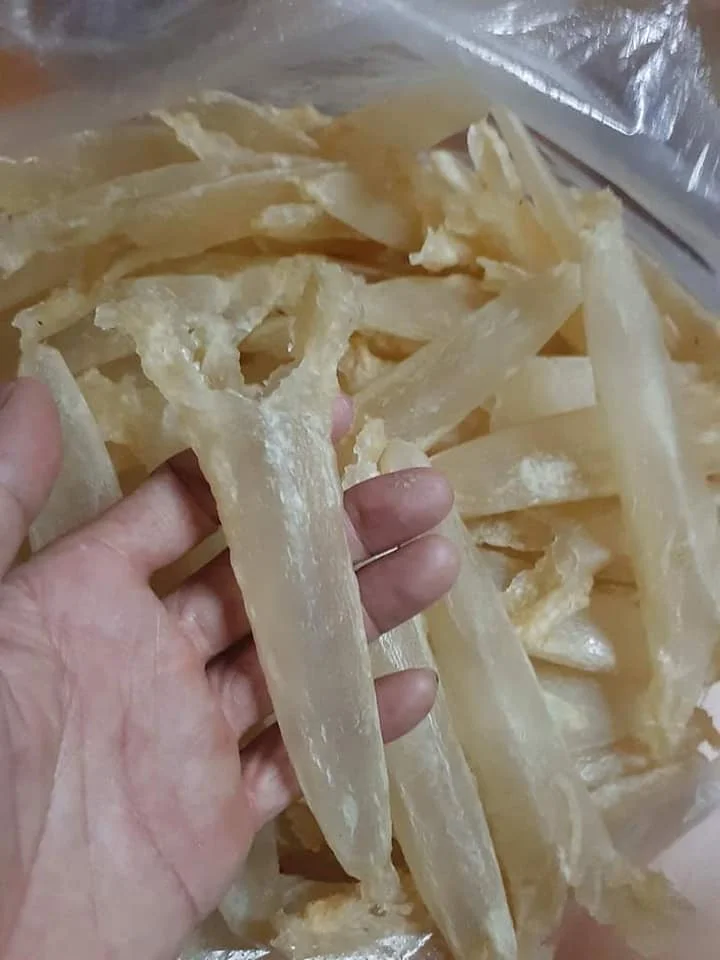 Dried Air Sun Dried Fish Maw Dry Swim Bladder Seabass Basa Pagasius