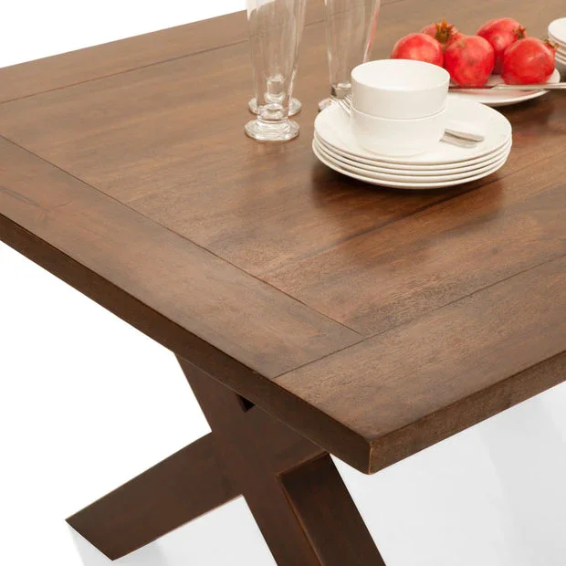 Minimalist Round Dining Table With Metal Legs Sturdy Dining Room Funiture Best Price