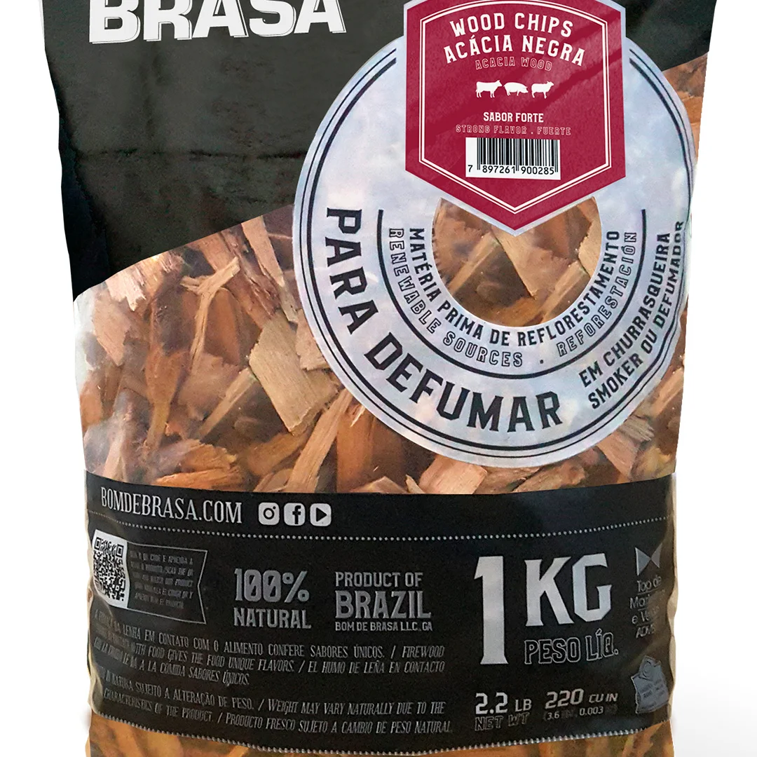 Acacia Natural Wood Chips 1 Kg Bag 100 Natural And Enviromental