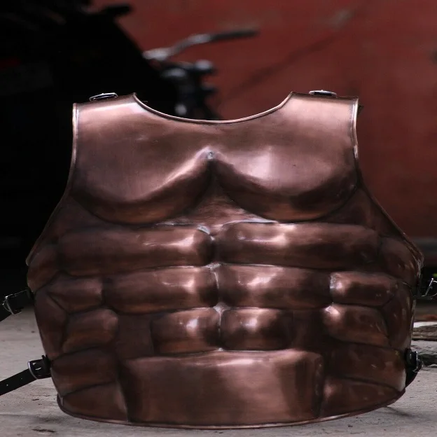 Steel Medieval Knight Armor Muscle Jacket Warrior Cuirass Breastplate
