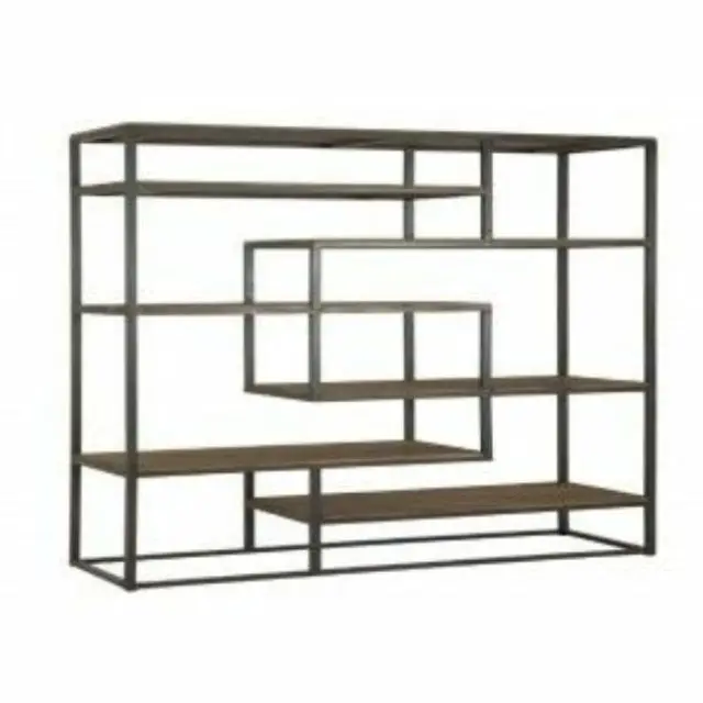 Distinctive Rectangular Silhouette Design Modern Geometric Bookcase For ...