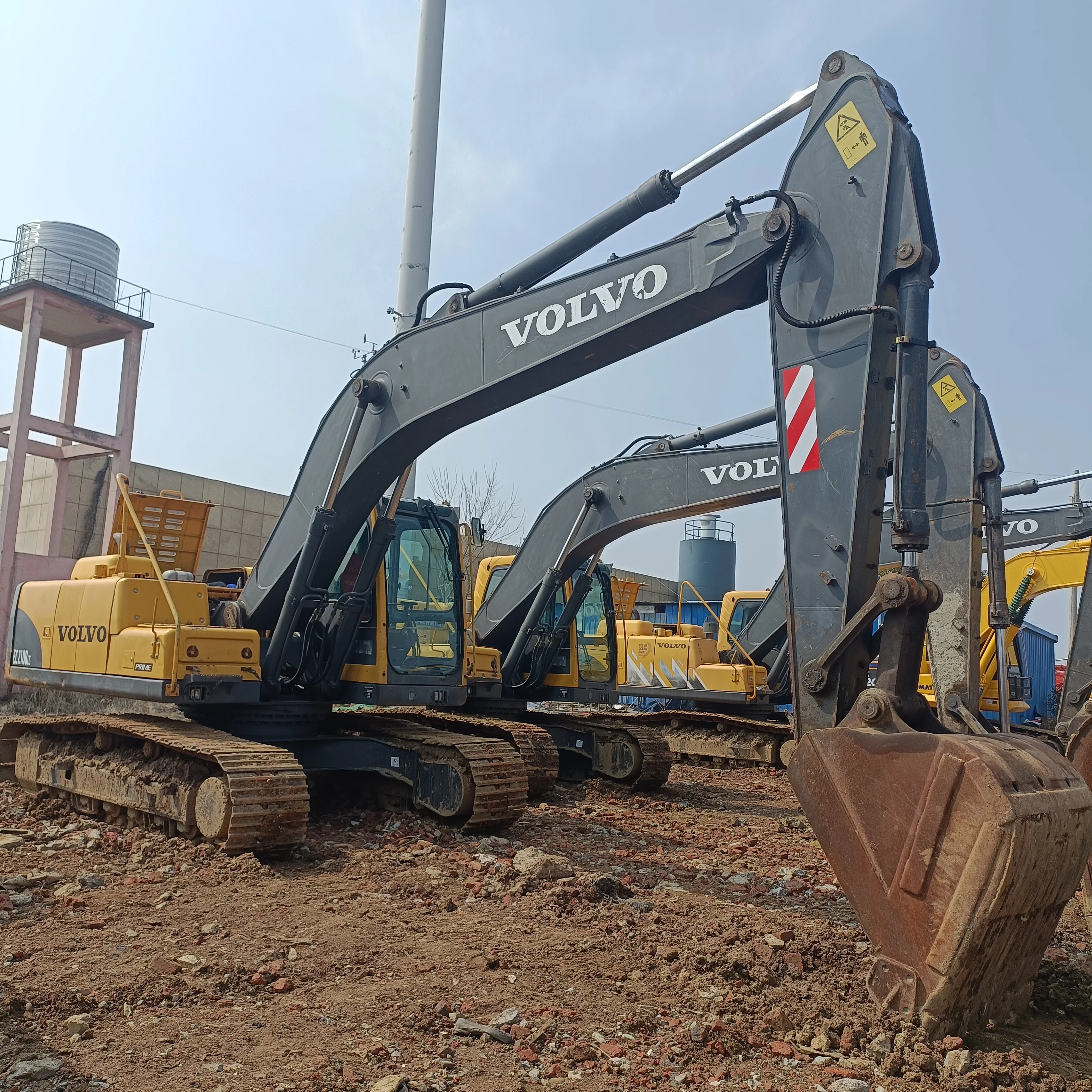 Original 21ton Volvo Ec210b Used Excavator Second Hand Volvo 210b ...