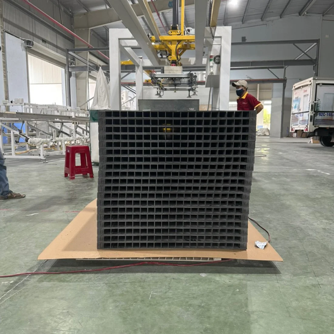 100 Waterproof Interior Wpc Door Leaf Made From Charcoal And Pvc In