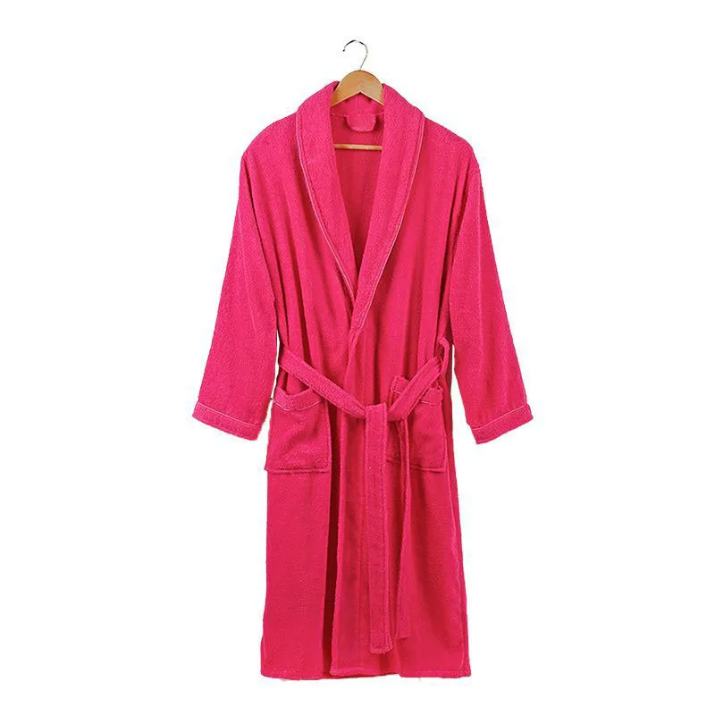 Oem Customized Logo New Hotel Bathrobe Water Absorbent Quick Drying