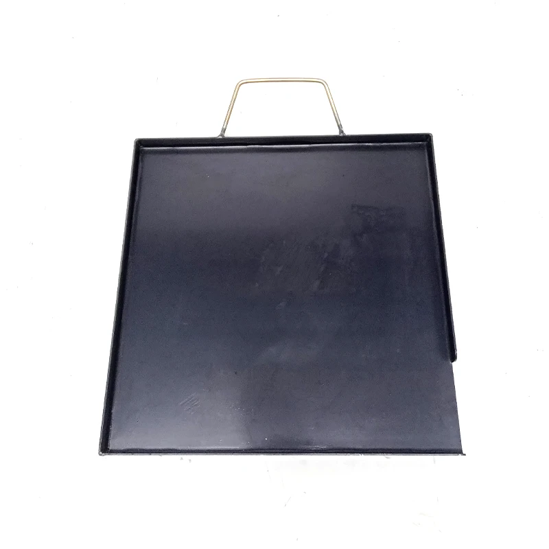 Smart And Efficient Mild Steel Square Burger Hot Plate Pan 1.5mm