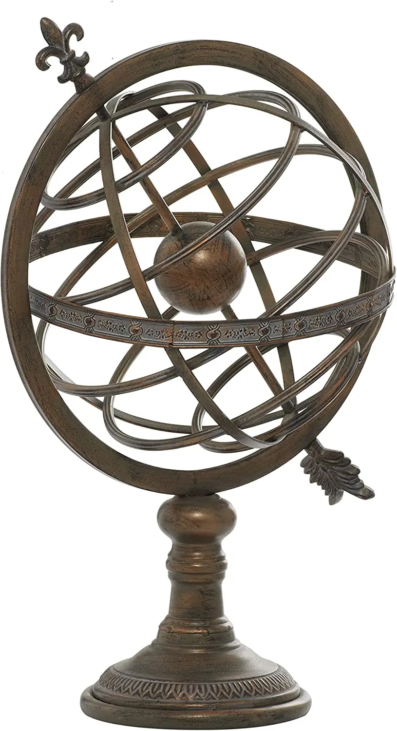 Brass Nautical Armillary Sphere In Antique Finish 8 Inches - Buy Finish ...