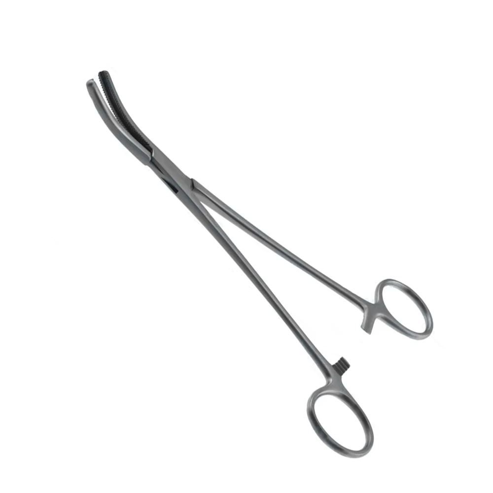 Buie Clamp And Pile Forceps Curved 21.0 Cm Stainless Steel Surgical