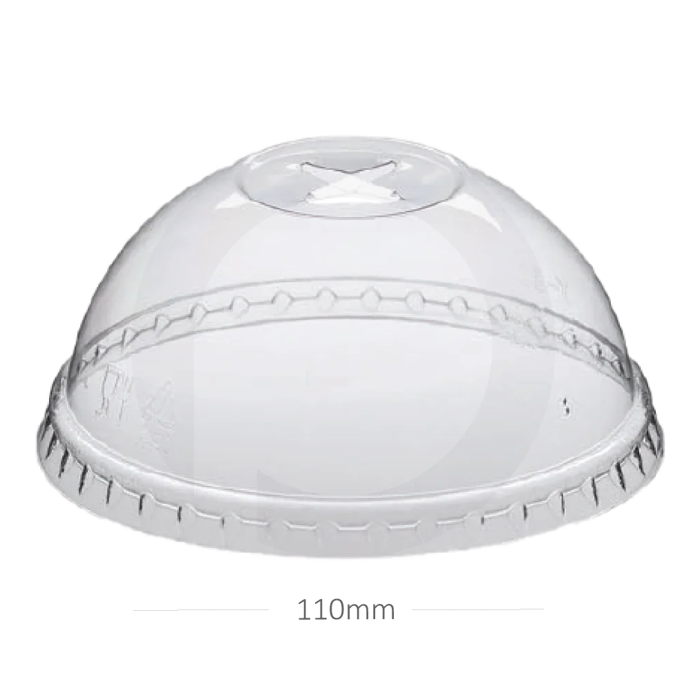 110mm Pet Plastic No Hole Dome Lid Plastic Cups Lids Buy Lid Supplier