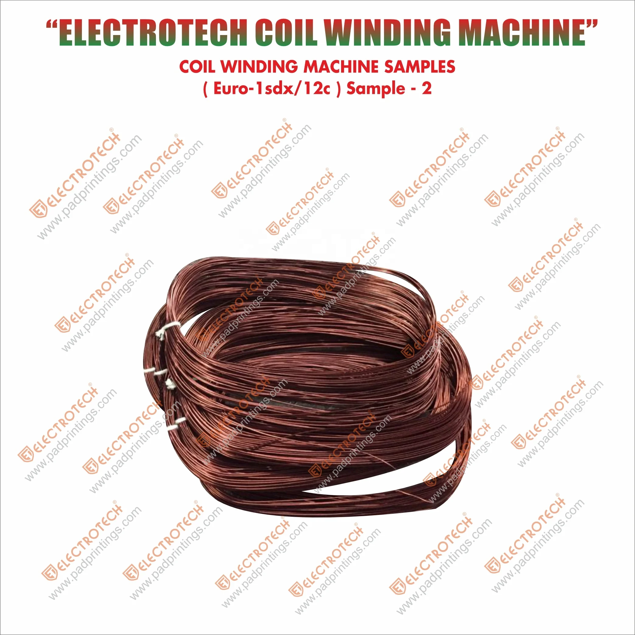 Copper Wire Coil Winding Machine For Motor Coils Exhaust Fan Motor Coil