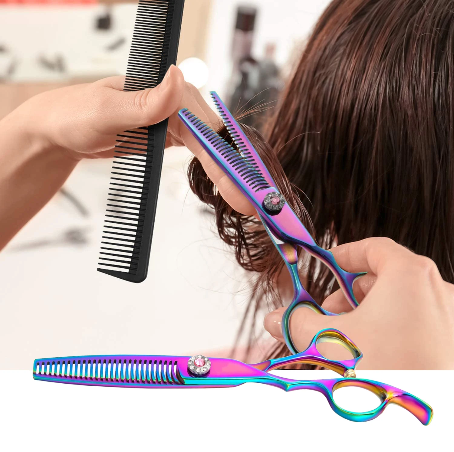 Barbers Thinning Shears Scissors Professional Barbers Thinning Scissors