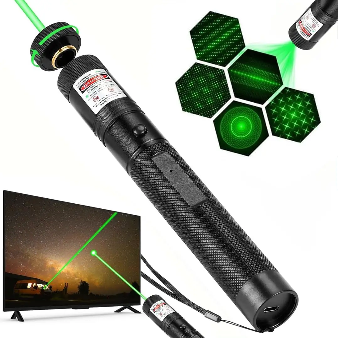 Damflew Green Laser Pointer High Power Pen