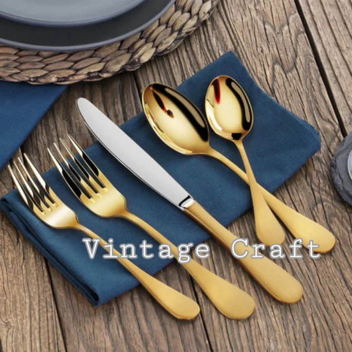 High Quality Restaurant Thick Flatware Wholesale Kitchen Wedding Luxury