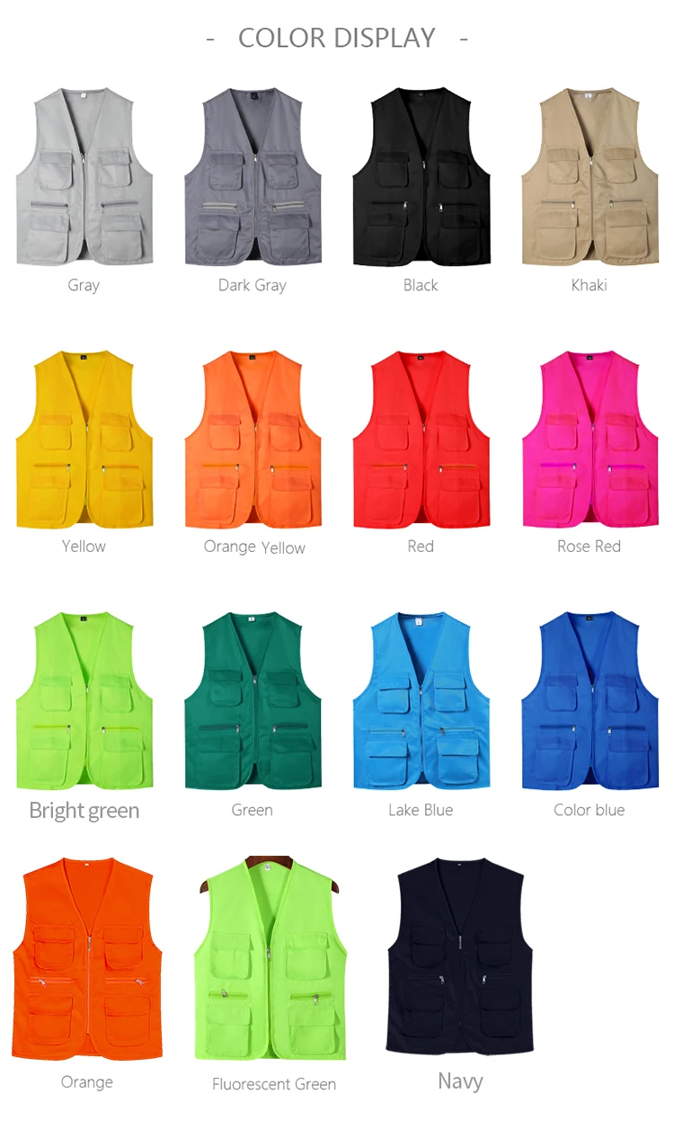 Customized Staff Uniform Classic Waiter Waitress Sleeveless Hotel Bar