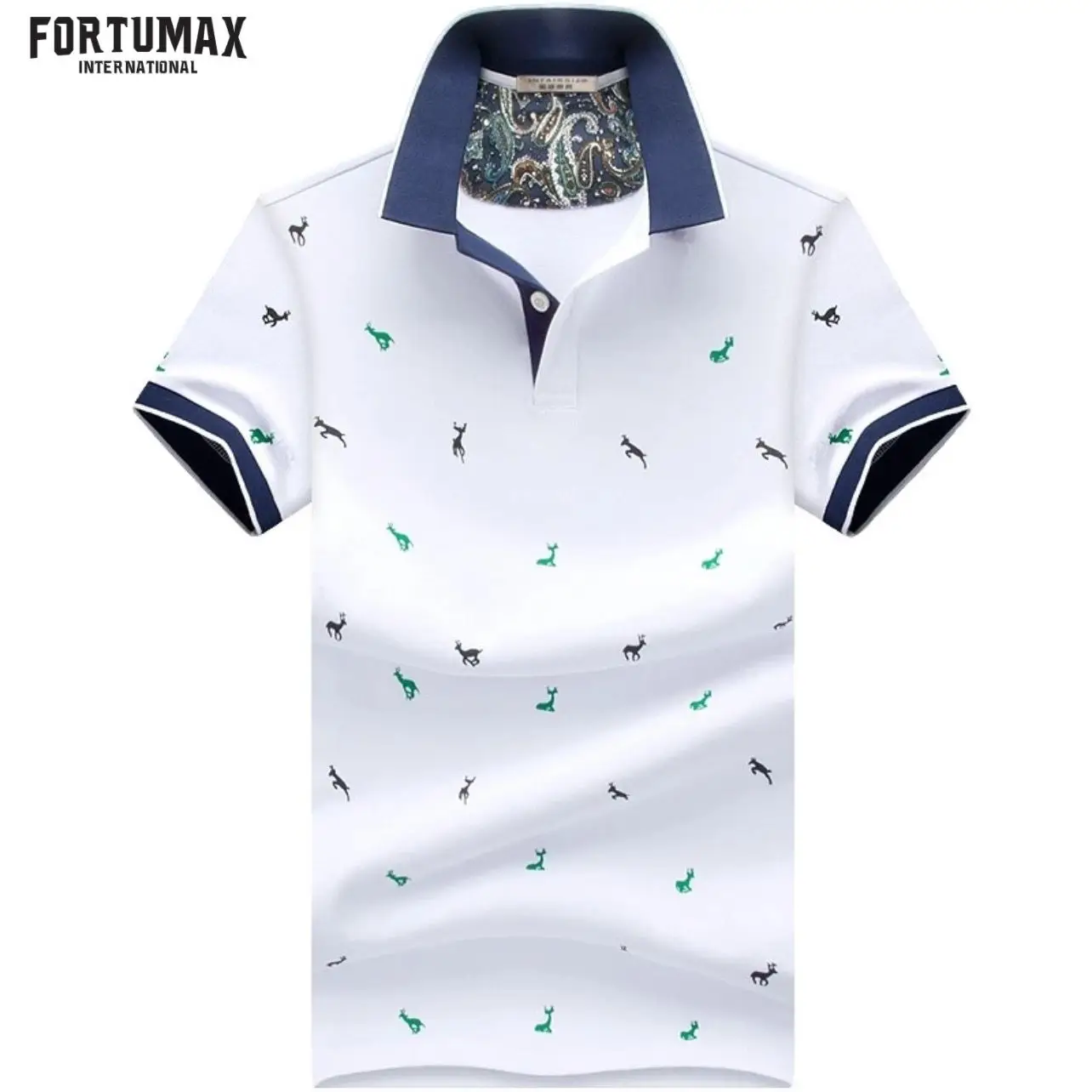 Top Quality 100% Cotton Short Sleeves Polo Shirt With Customized ...