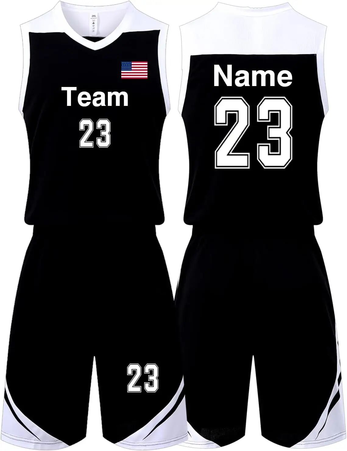 Custom Basketball Uniform Basketball Wear Basketball Jersey Shorts Custom Design Uniform Usa