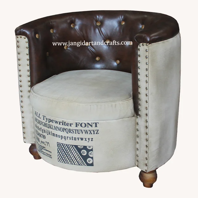 Vintage Upholstery Fabric Moroccan & Dubai Sofa Pu Leather Furniture