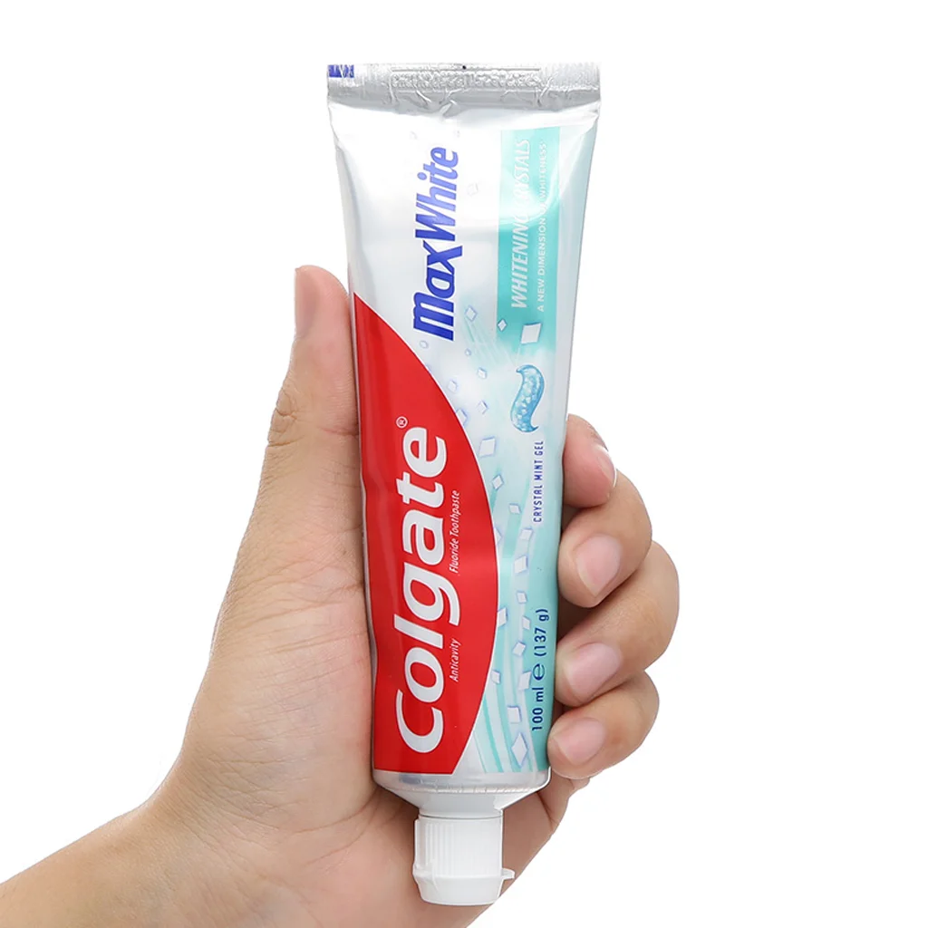 Colgate Maxwhite Crystal Mint Toothpaste 170g Whitening Formula With