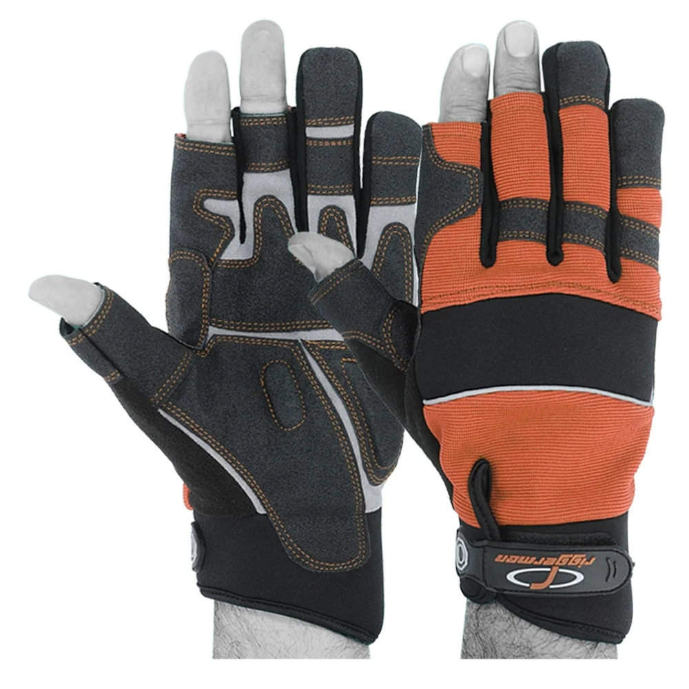 Wholesale Former Mechanic Gloves Customized Design Working Extreme Grip