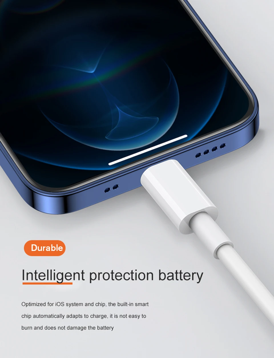 20w Usb C Cable For Iphone 11 12 13 14 Pro Max Mini Type C To Lightning