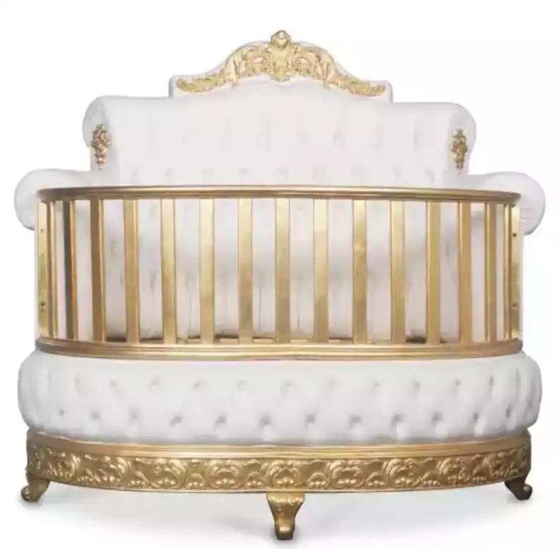 Baby Cots Solid Bed New Born Baby Crib Best Seller Luxury Baby Bed