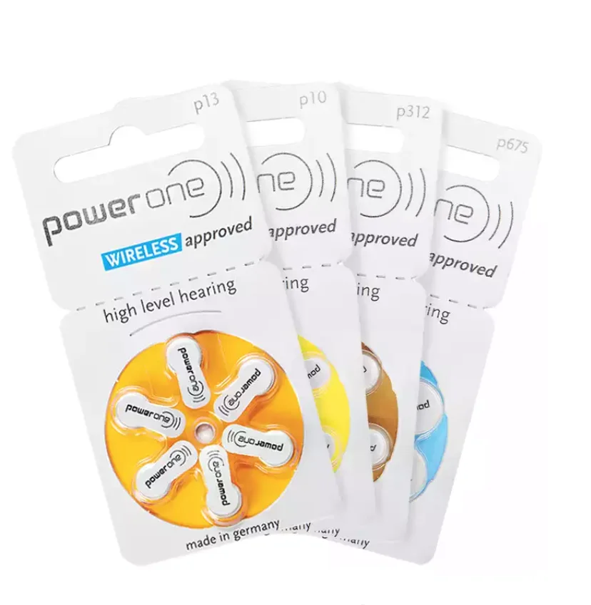 Power One Hearing Aid Button Cell Battery A675 A10 A13 A312 high