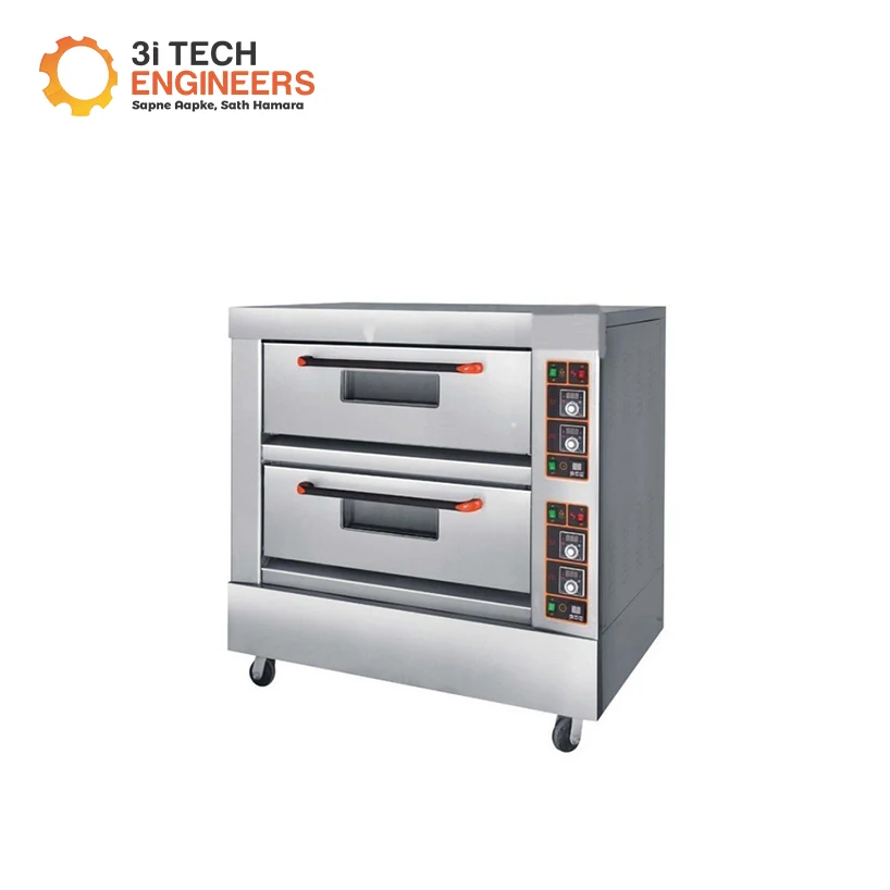 Fully Automatic Commercial Bakery Equipment Bread Baking Machine 2 Deck