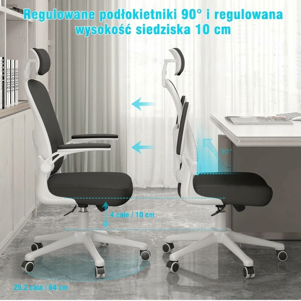 Regulowany zagłówek