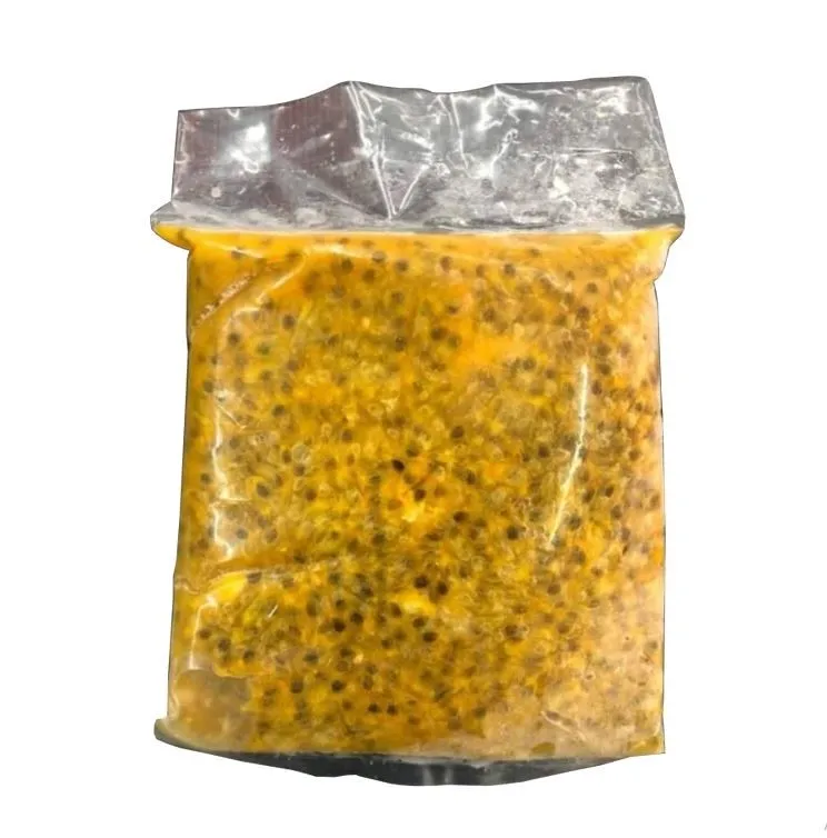 Bqf Frozen Passion Fruit Pulp With Seeds For Long Time Use Whole Pulp