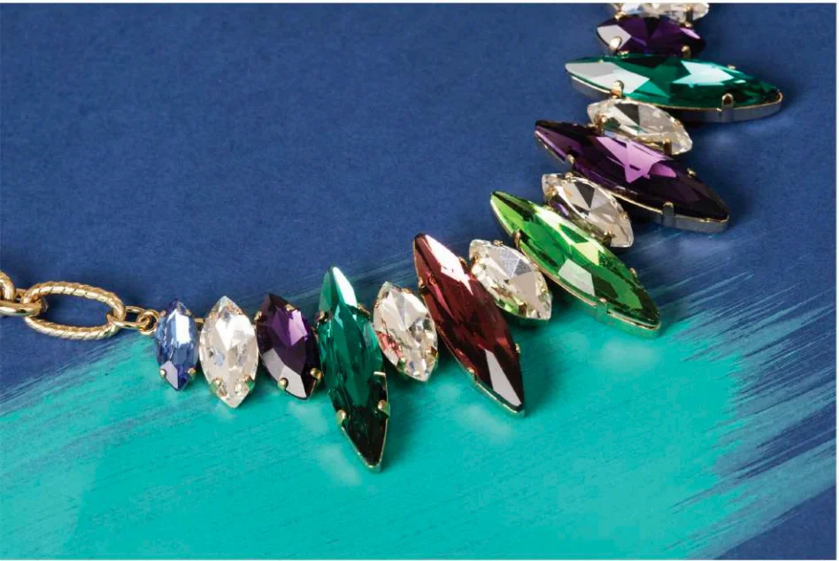 Exquisite Italian Craftsmanship: Brass,Crystal,Zircon,And Pearl Ring ...
