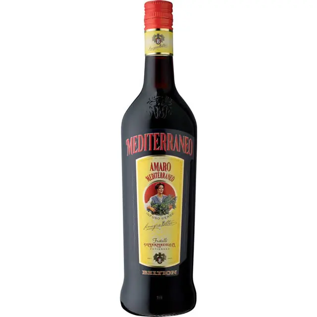 Italian Bitter Amaro Mediterraneo 30 1000 Ml Premium Quality Alcoholic
