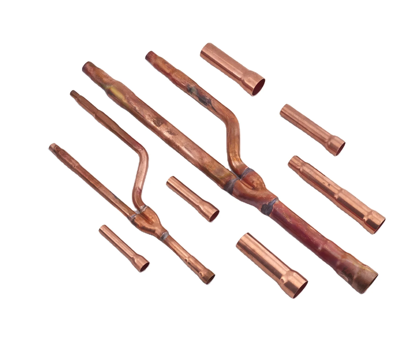 100% 纯y Refnet铜分支接头vrf Vrv空调系统分散管，价格合理 - Buy 制造商出口商供应商制冷剂分支管铜分支管路套件vrf ...