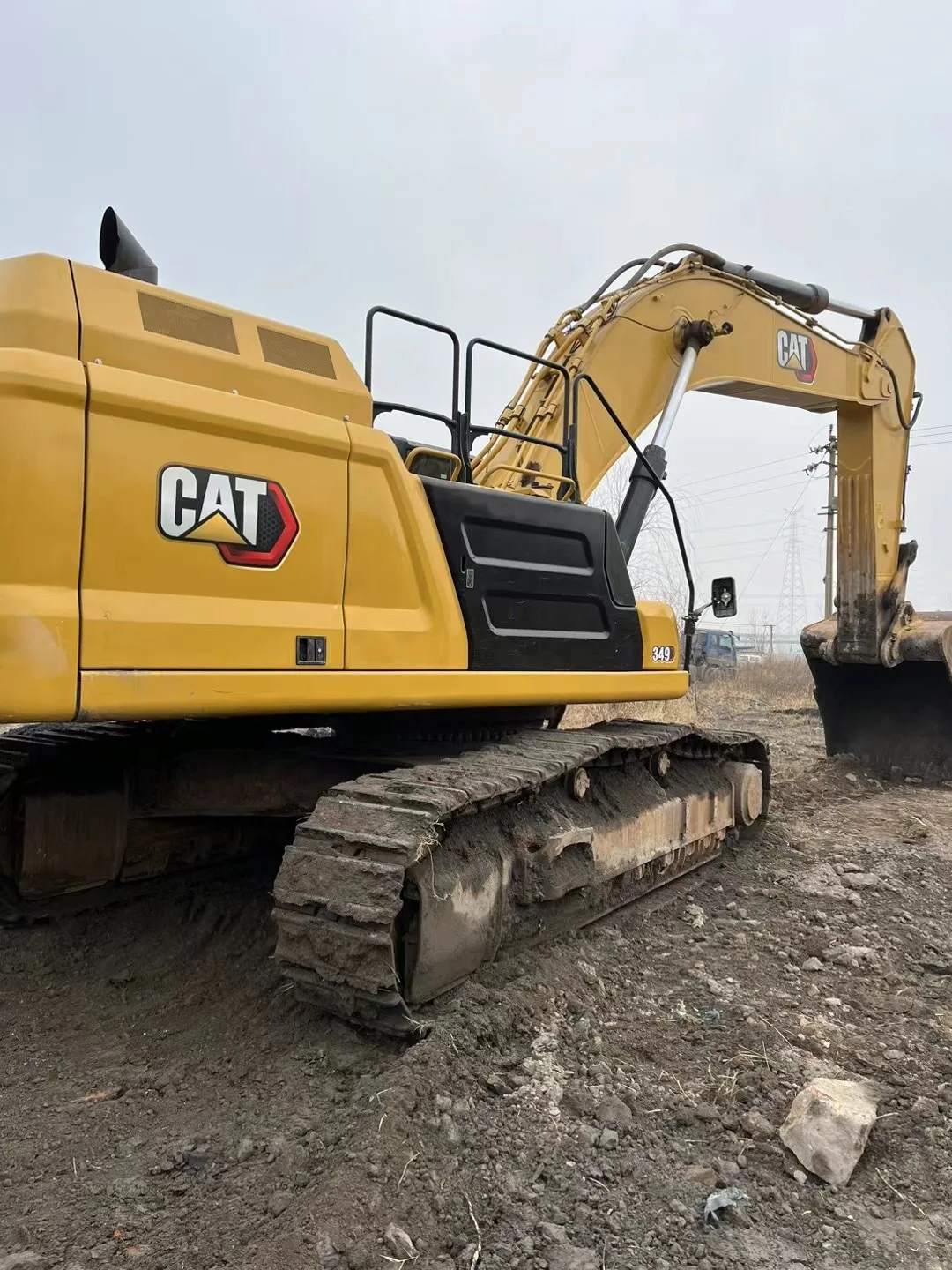 Catpillar 349 50 Ton Ore Trench Excavation Excavators Harga Earthmoving ...