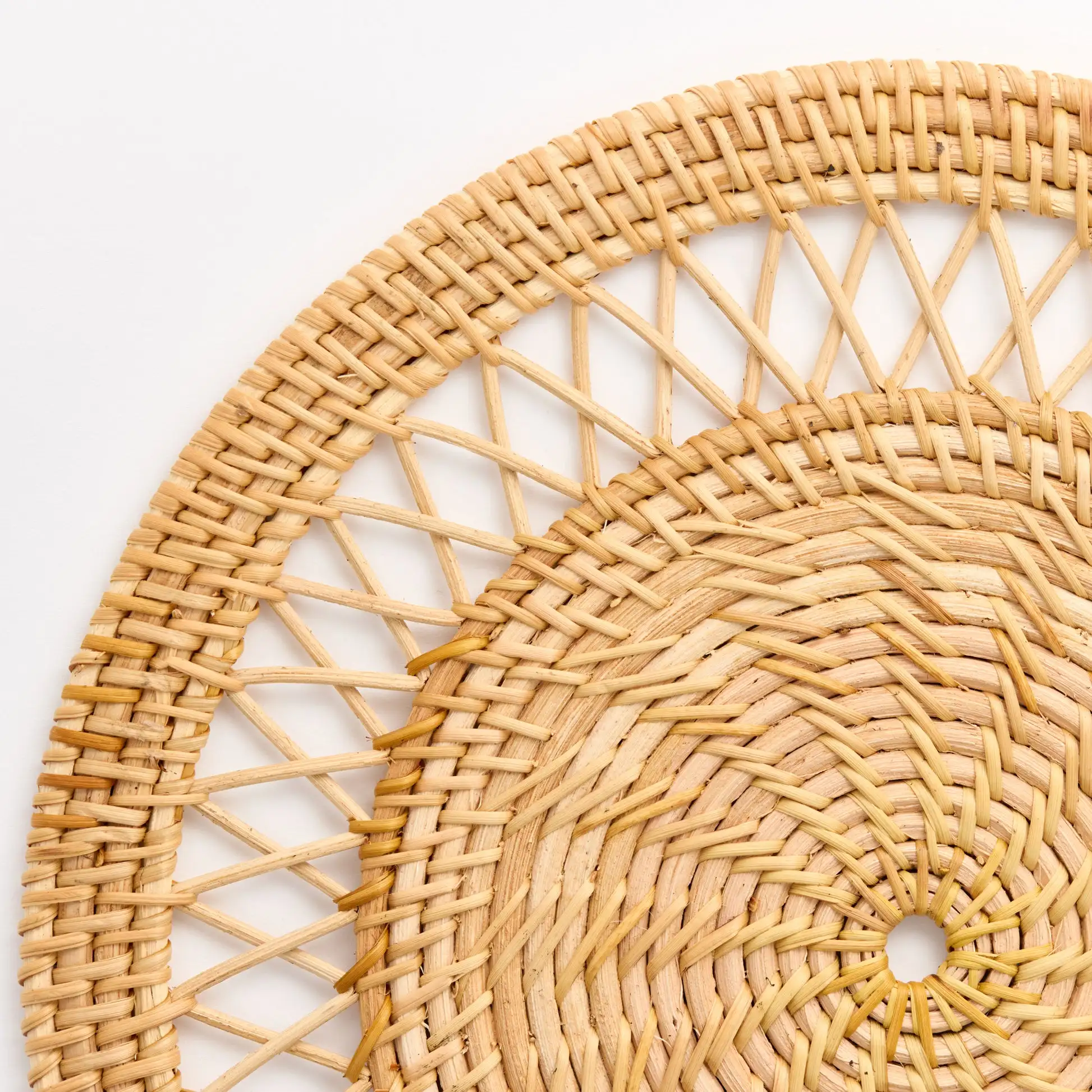Bulk Supply Modern Luxury Rattan Placemats,Exquisite Rattan