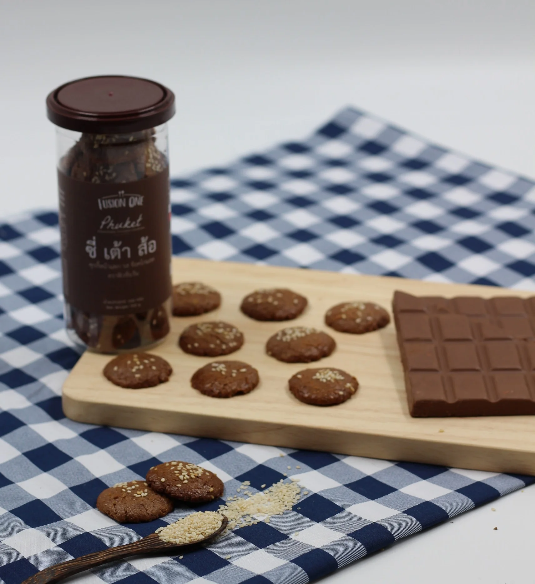 Thai Best Selling Snacks Sweet Crispy Phuket Crinkle Cookies And