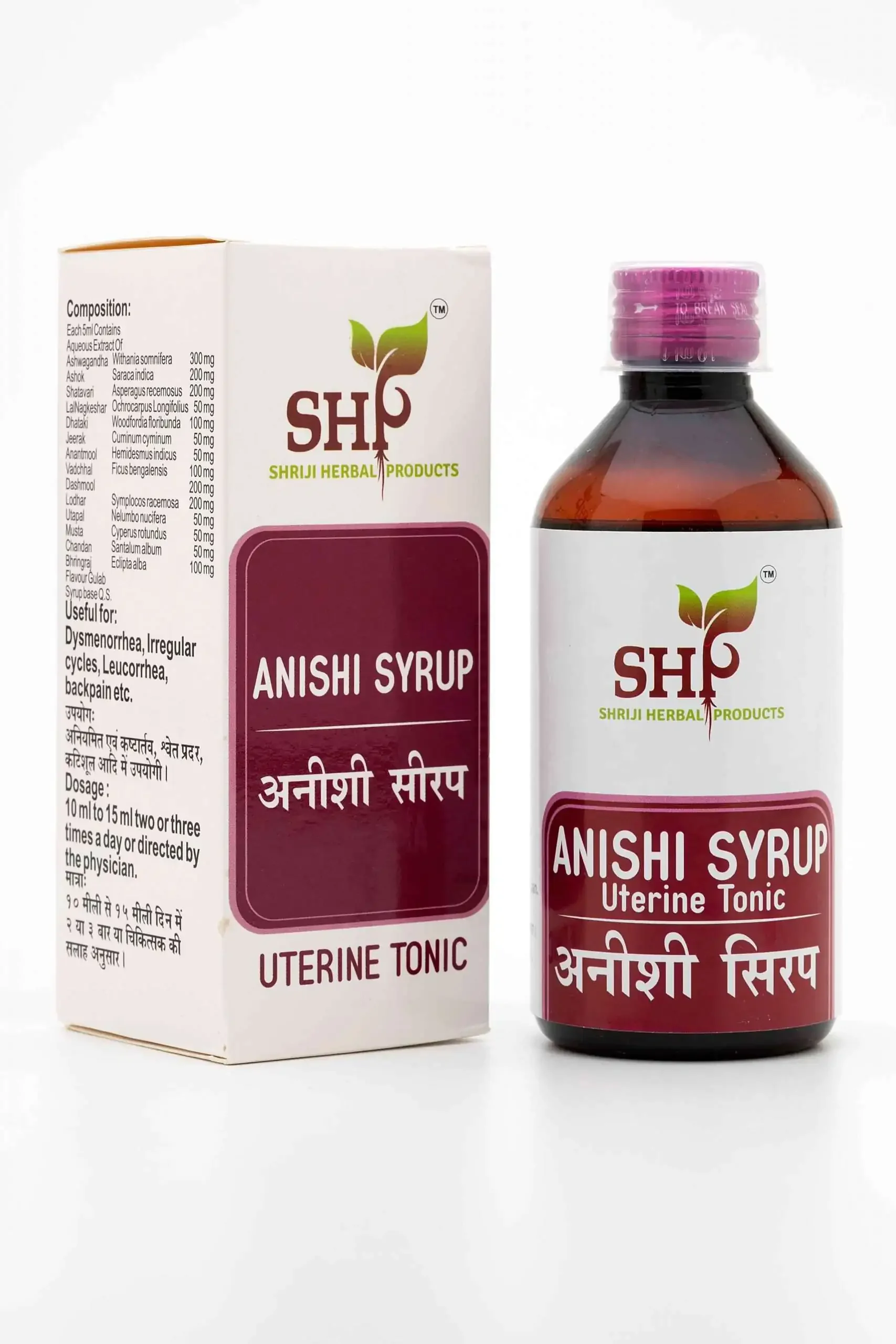 Anishi Uterine Tonic Pcod Problem Irregular Menstruation Lucorrhea