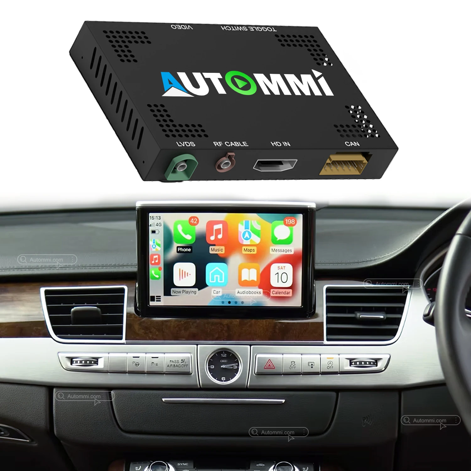 Wireless Carplay for Audi A8 S8 MMI 3G - Android Auto