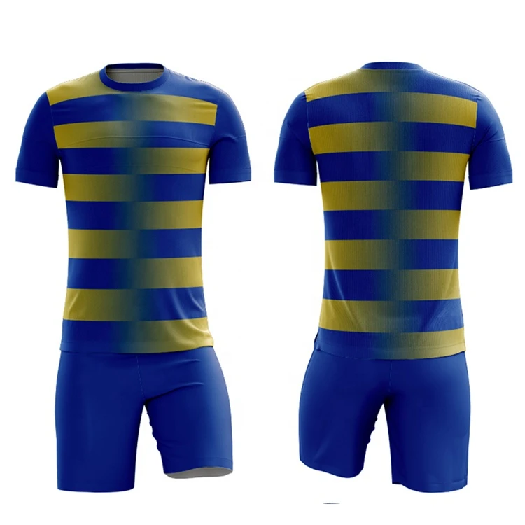 Custom Soccer Wear Sublimation Heat Transfer Printing Stripes Design ...