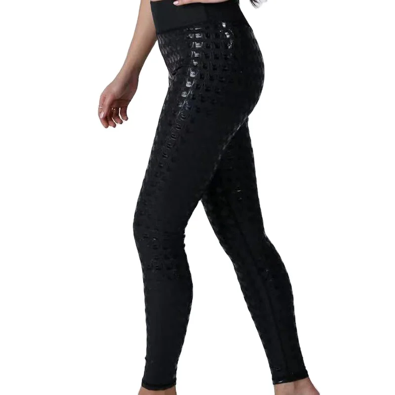 Customized Logo Women Legging High Waist Plain Yoga Pant Gym Legging