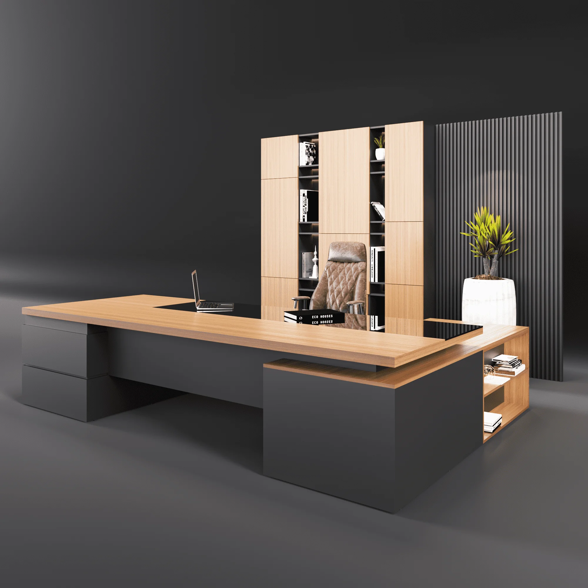 High Quality Office Table For Manager Ceo Working Table High End Wooden