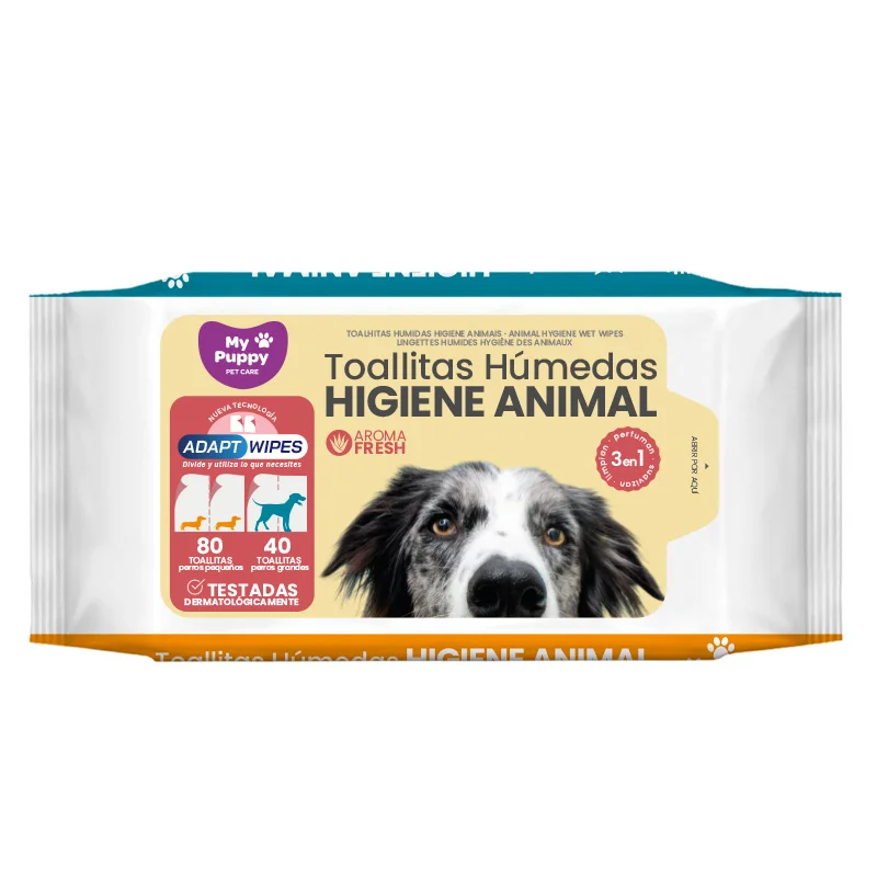 High Quality Animal Hygiene Wet Wipes 80/40 Units For Cleaning The Fur Of The Pets Buy Pet Wet