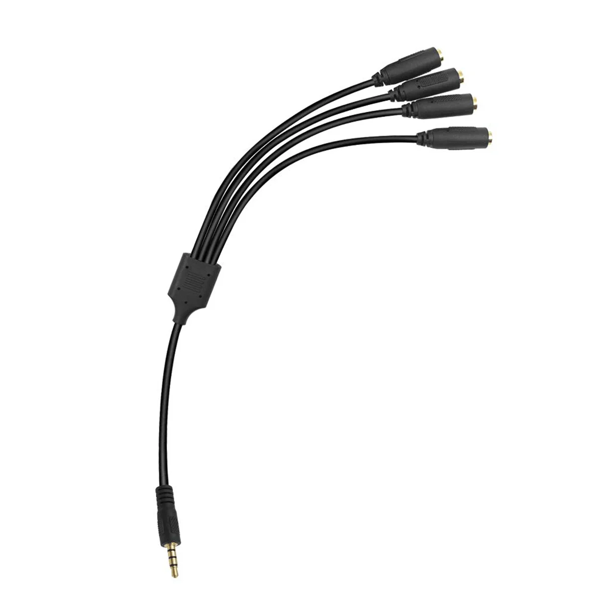 3.5mm Headphone Splitter 1 To 4 Ways 3.5mm (1/8") Trrs 4pole Male To