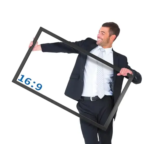 LMENGER 40-inch 20-point IR touch frame with USB cable and mounting hardware