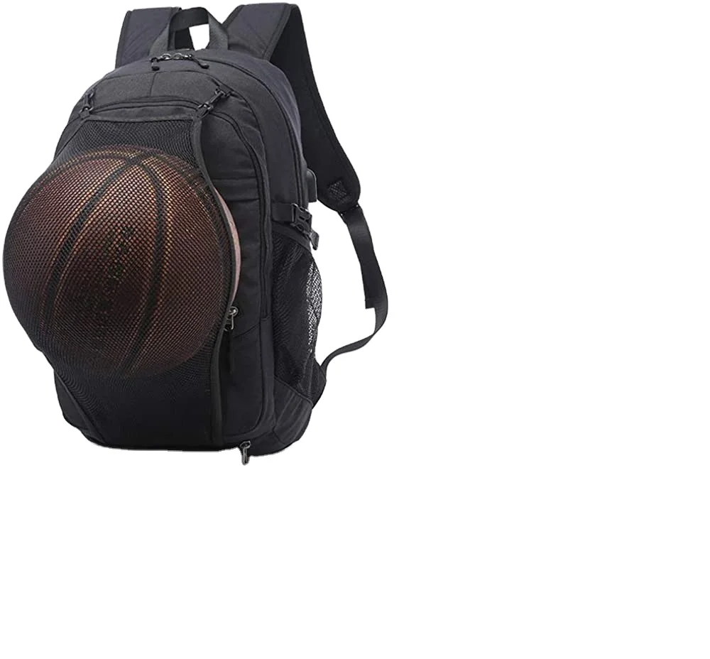 Backpacks With Shoes Compartment Sublimation Gym Shape Basketball Bags